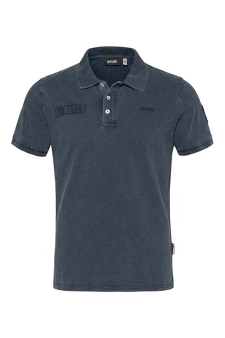 Polo regular - Bleu foncé