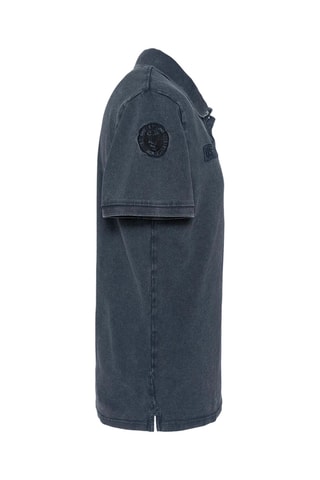 Polo regular - Bleu foncé