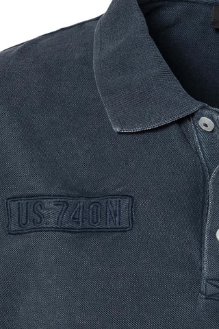 Polo regular - Bleu foncé