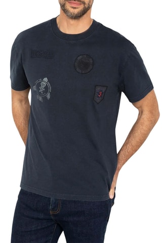 T-shirt regular - Bleu marine