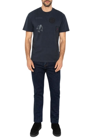 T-shirt regular - Bleu marine
