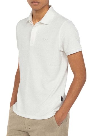 Polo regular - Blanc