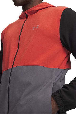 Veste à capuche Velociti - Rouge