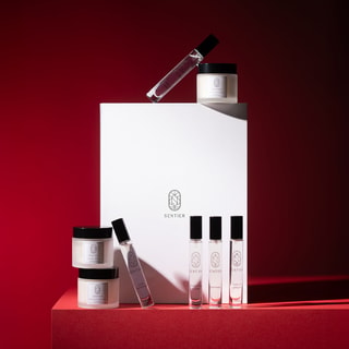 Coffret parfumé - Saint Valentin - Bougies & eaux de parfum - 8 produits