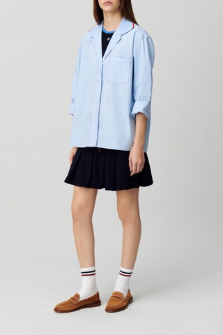 Oversized Blouse - Hemelsblauw