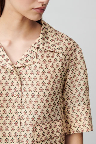 Ramie Blouse - Beige