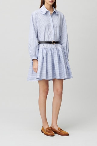 Blouse-jurk - Hemelsblauw