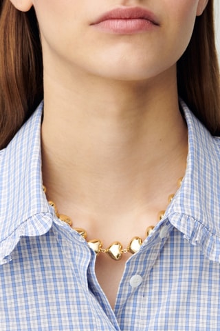 Blouse-jurk - Hemelsblauw
