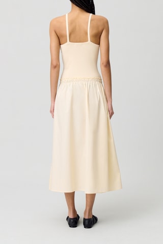 Midi-jurk - Beige