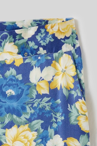 Broek - Blauw en geel