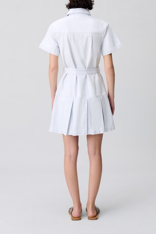 Blouse-jurk - Lichtblauw