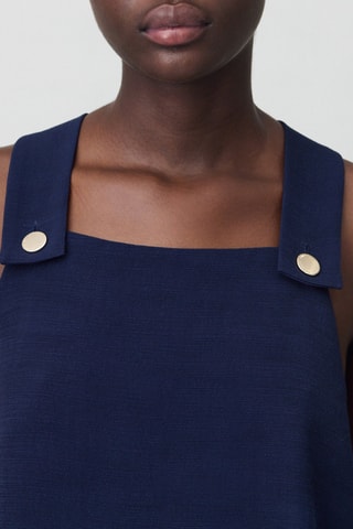 Top - Marineblauw