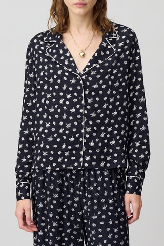Oversized Blouse - Donkerblauw