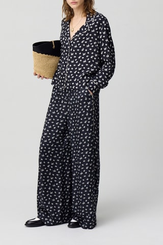 Oversized Blouse - Donkerblauw