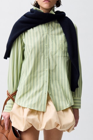 Blouse loose - Lichtgroen