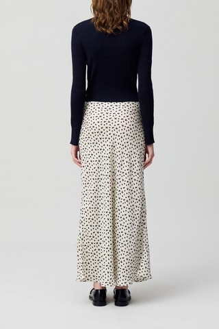 Minirok met Ruches - Wit en blauw