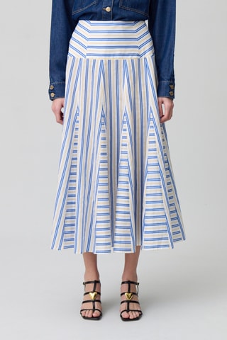 Midirok - Wit en blauw