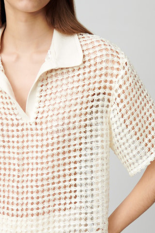 Oversized Top - Ecru