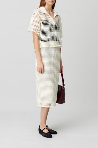 Oversized Top - Ecru