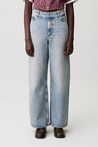 Jeans Baggy Hoge Taille - Lichtblauw