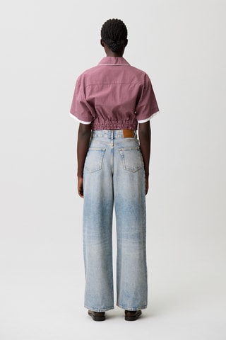 Jeans Baggy Hoge Taille - Lichtblauw