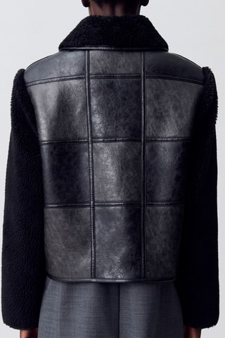 Jasje 2 Materialen - Zwart