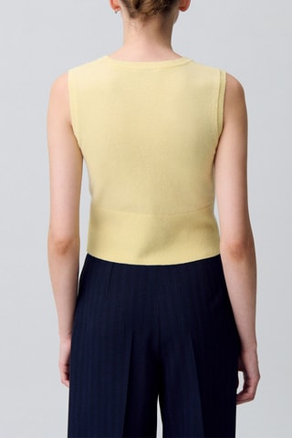 Wollen Vest - Geel