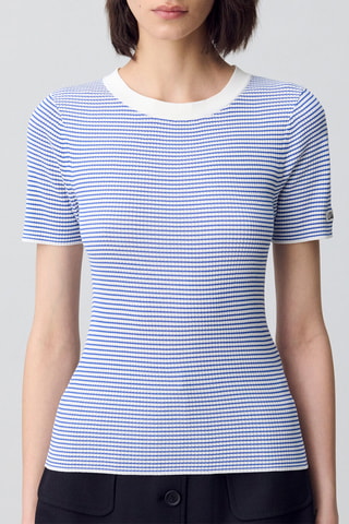 Top - Blauw