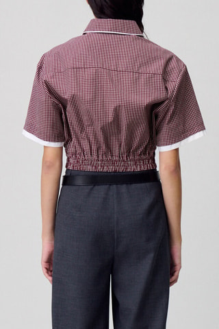 Blouse - Bordeauxrood