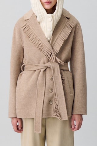 Wollen Jas - Beige