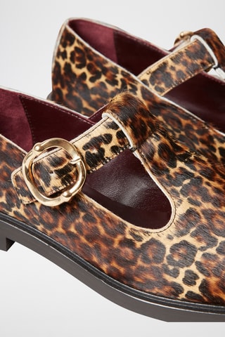 Scarpe baby in pelle scamosciata di vitello - Marrone e beige