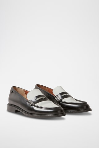 Mocassini in pelle - Marrone scuro