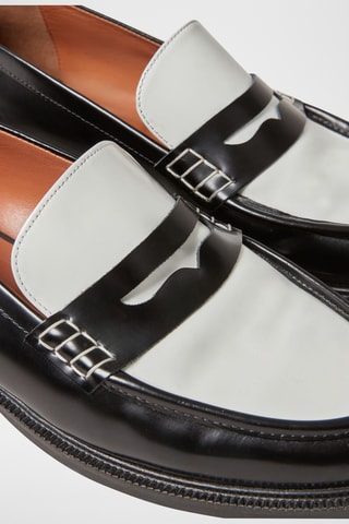 Mocassini in pelle - Marrone scuro
