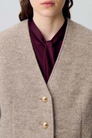 Wollen Jasje - Beige