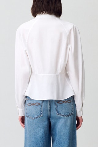 Biologisch Katoenen Blouse - Wit
