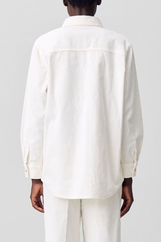Velours Blouse - Ecru