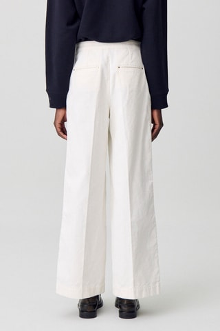 Velours Broek - Ecru