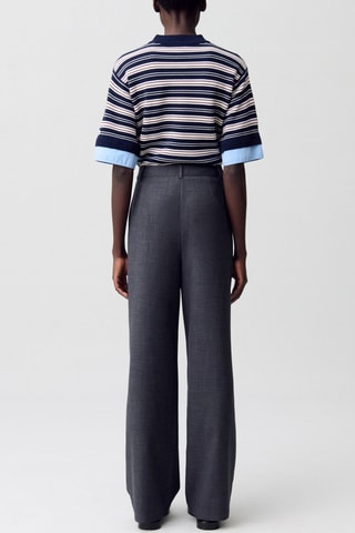Broek Wide Legs - Grijs