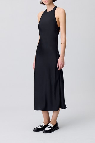 Robe longue sans manches - Noir