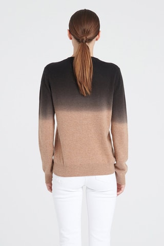 Pull ajusté en cachemire Zaya 9 - Camel