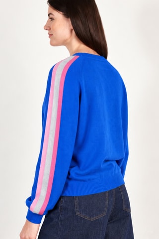 Pull relaxed en cachemire Zaya 19 - Bleu