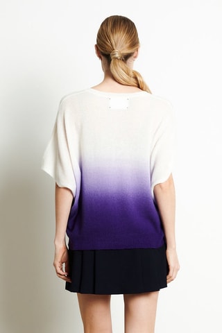 Pull oversize en cachemire Ria 7 - Blanc