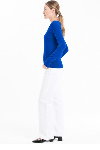 Pull loose en cachemire Lilly 6 - Bleu