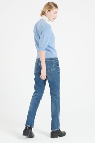 Cardigan ample en cachemire Mia 13 - Bleu