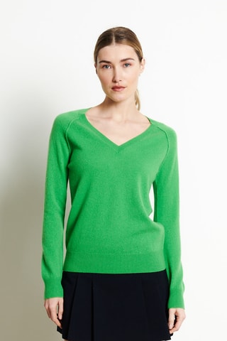 Pull loose en cachemire Lilly 6 - Vert
