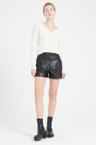 Pull oversize en cachemire Lilly 6 - Blanc