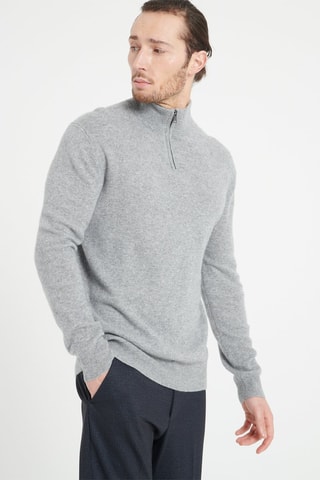 Pull ample en cachemire Luke 4 - Gris