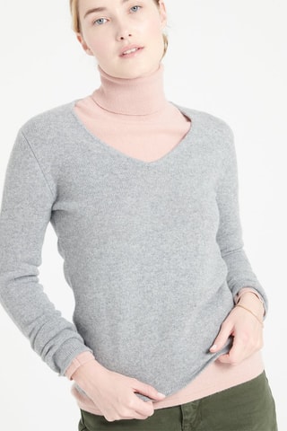 Pull ajusté en cachemire Lilly 20 - Gris