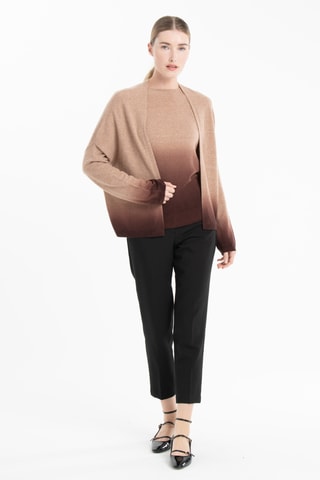 Gilet slim en cachemire Nami 12 - Camel