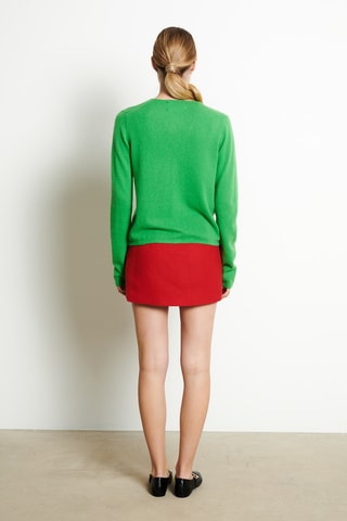 Gilet slim en cachemire Lilly 7B - Vert
